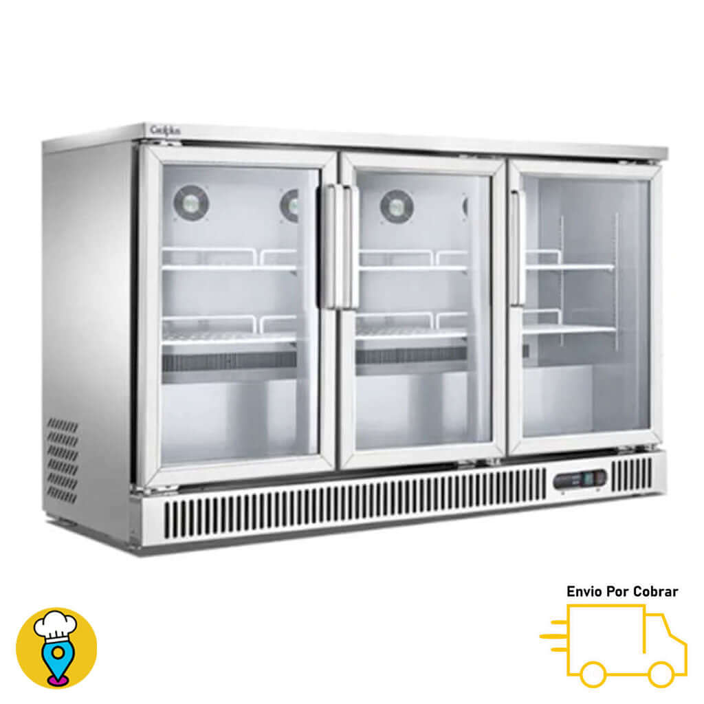 Refrigerador Contrabarra 380Lts MIGSA - SG-380-Refrigeradores Contrabarra-MIGSA-ElLugarDelChef.com