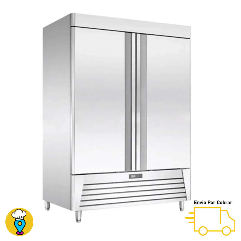 Refrigerador en Acero Inoxidable 47Ft3 MIGSA -UR-54C-2-Refrigeradores en Acero Inoxidable-MIGSA-ElLugarDelChef.com
