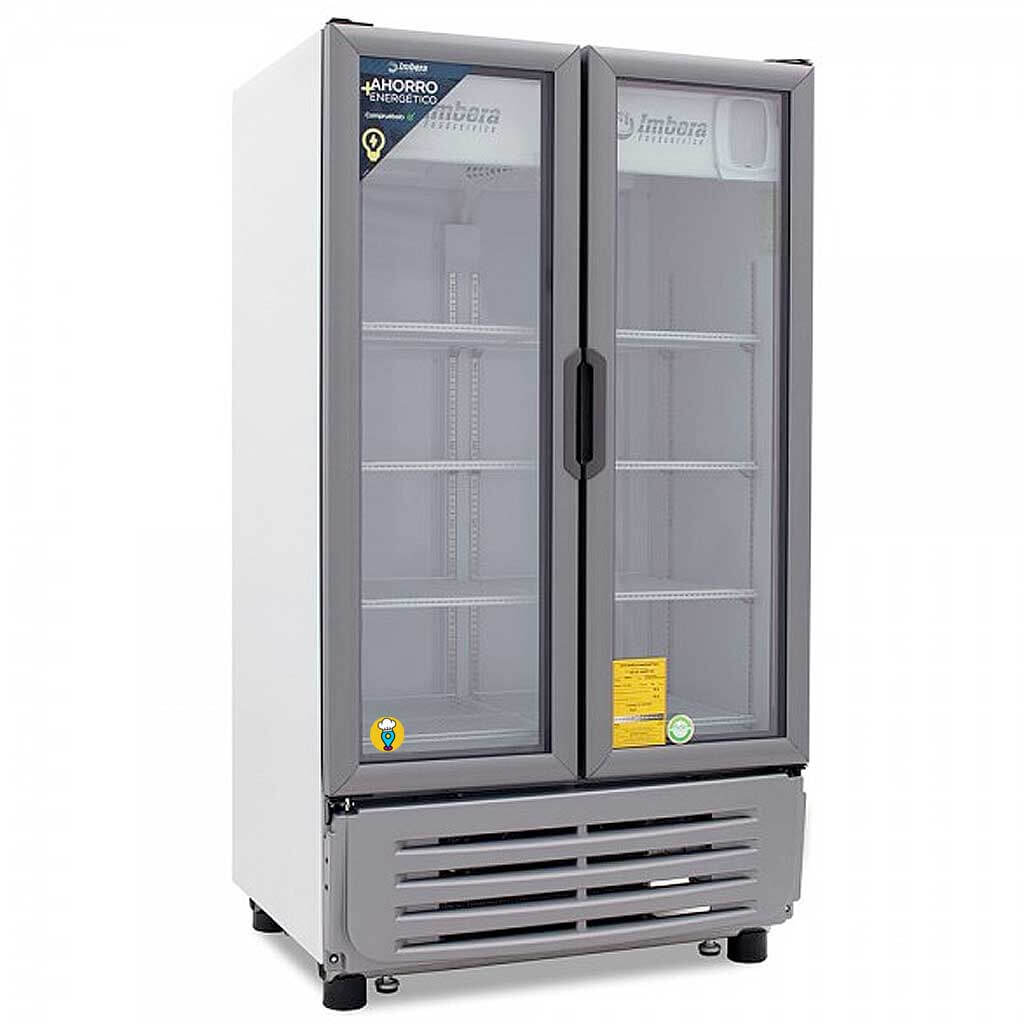 Refrigerador Imbera 2 puertas VR-19: Calidad y eficiencia al mejor precio-Refrigeradores Puerta de Cristal-IMBERA-ElLugarDelChef.com