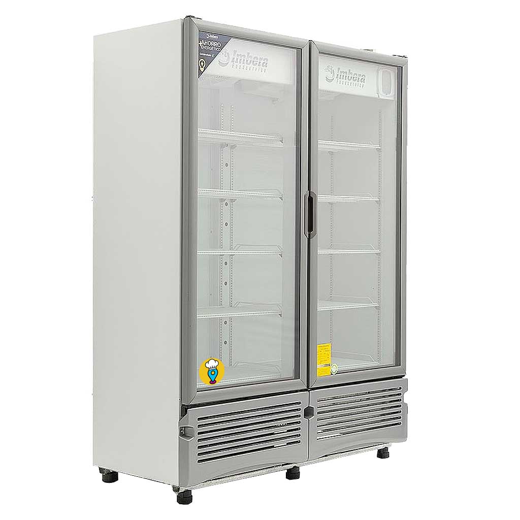 Refrigerador Imbera G342: Conserva la frescura y ahorra energía en tu negocio gastronómico-Refrigeradores Puerta de Cristal-IMBERA-ElLugarDelChef.com