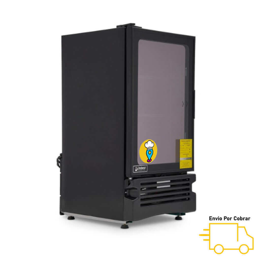 Refrigerador para Mostrador 4 pies IMBERA - VR04N-Refrigeradores Puerta de Cristal-IMBERA-ElLugarDelChef.com