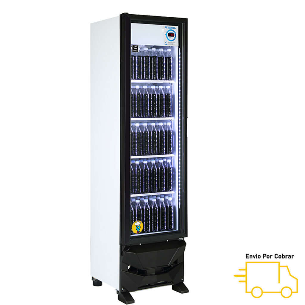 Refrigerador Puerta de Cristal Slim CRIOTEC - CFX-11SL-Refrigeradores Puerta de Cristal-CRIOTEC-ElLugarDelChef.com