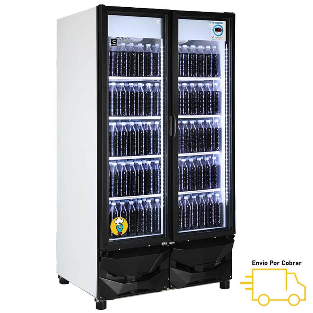 Refrigerador Puertas de Cristal CRIOTEC - CFX-37-2P-Refrigeradores Puerta de Cristal-CRIOTEC-ElLugarDelChef.com
