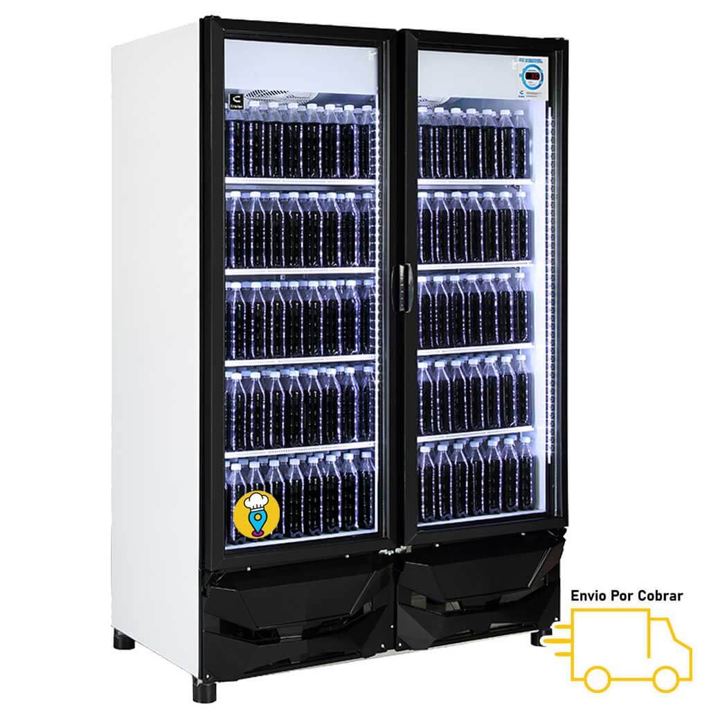 Refrigerador Puertas de Cristal CRIOTEC - CFX-42-2P-Refrigeradores Puerta de Cristal-CRIOTEC-ElLugarDelChef.com