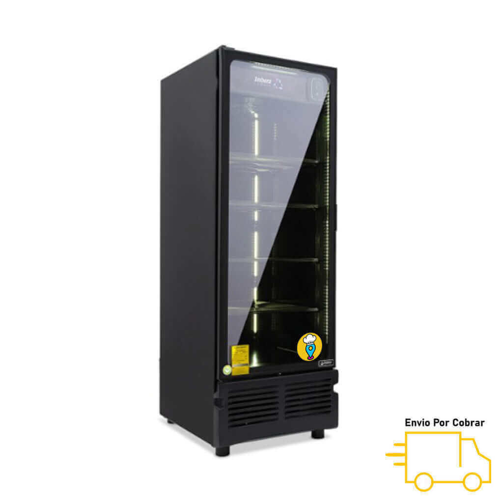 Refrigerador Vertical 25 pies IMBERA - VR25 Cobalt-Refrigeradores Puerta de Cristal-IMBERA-ElLugarDelChef.com