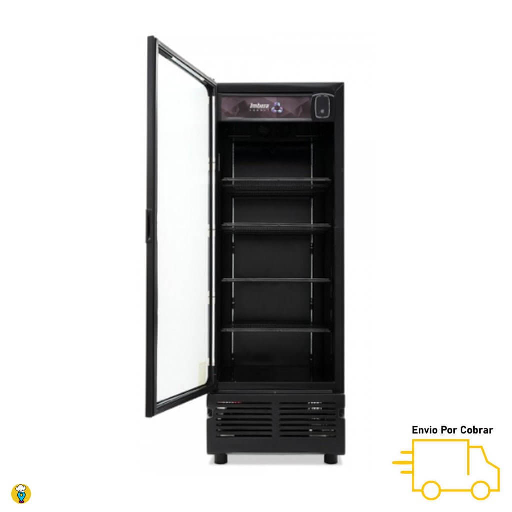 Refrigerador Vertical 25 pies IMBERA - VR25 Cobalt-Refrigeradores Puerta de Cristal-IMBERA-ElLugarDelChef.com