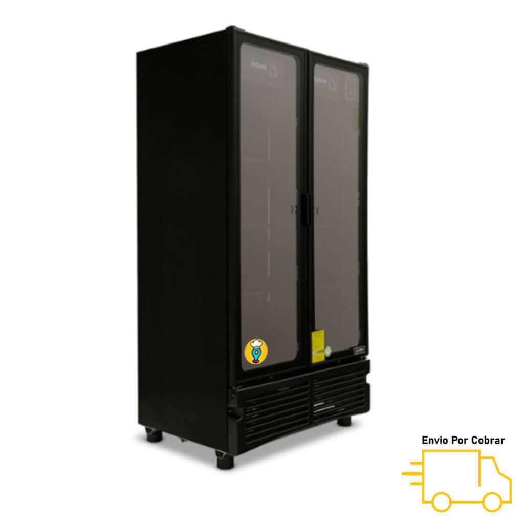 Refrigerador Vertical 26 pies IMBERA - VR26-2PN Cobalt-Refrigeradores Puerta de Cristal-IMBERA-ElLugarDelChef.com