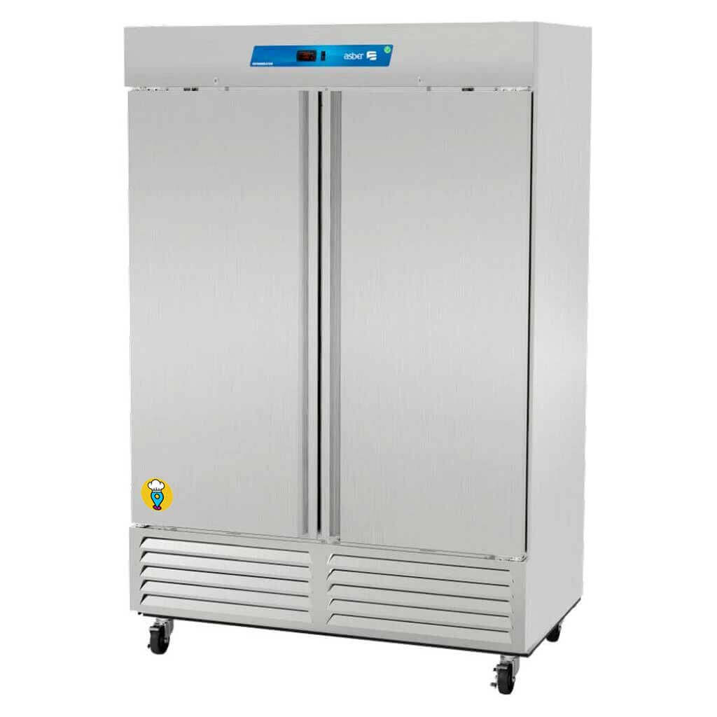 Refrigerador Vertical 49 pies Asber ARR-49H HC-Refrigeradores en Acero Inoxidable-ASBER-ElLugarDelChef.com