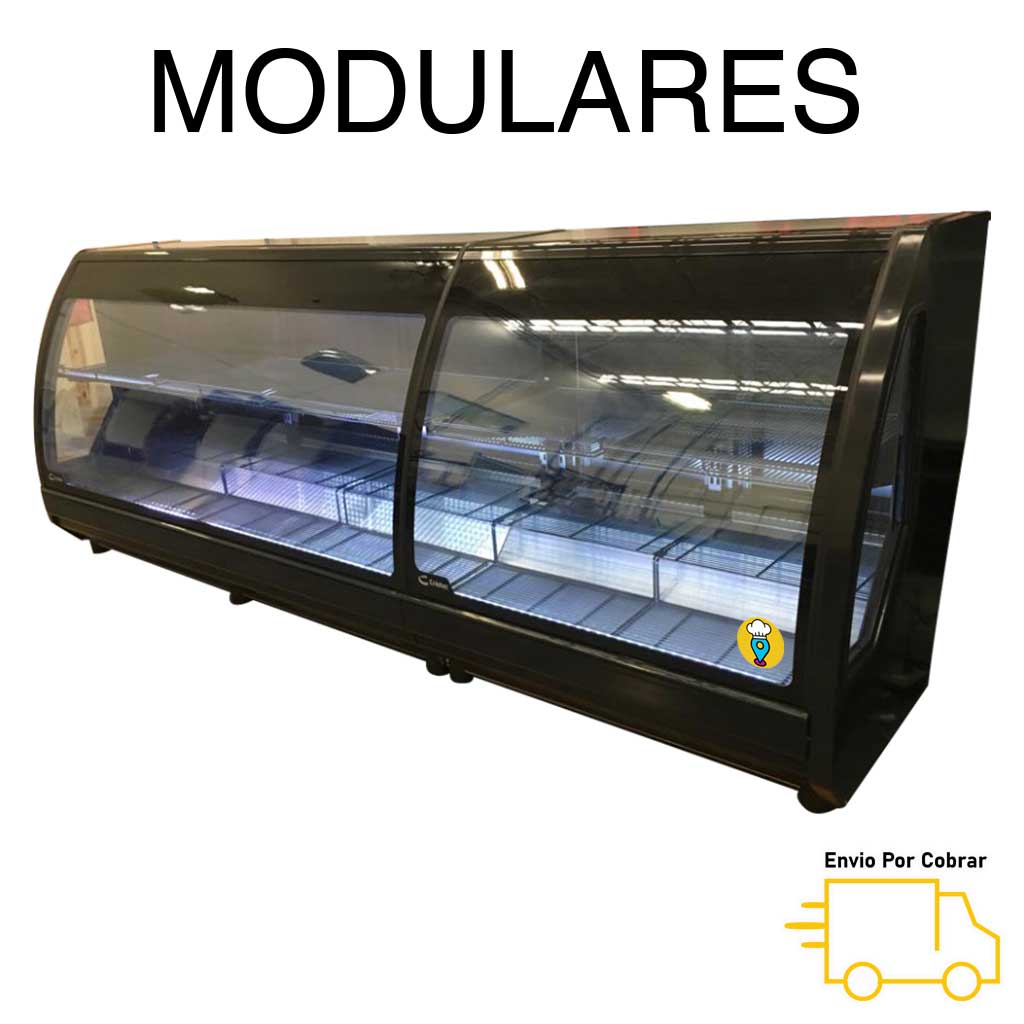 Vitrina Modular 120cms CRIOTEC - VCC-120M-Vitrinas Cremeras Paseteleras-CRIOTEC-ElLugarDelChef.com