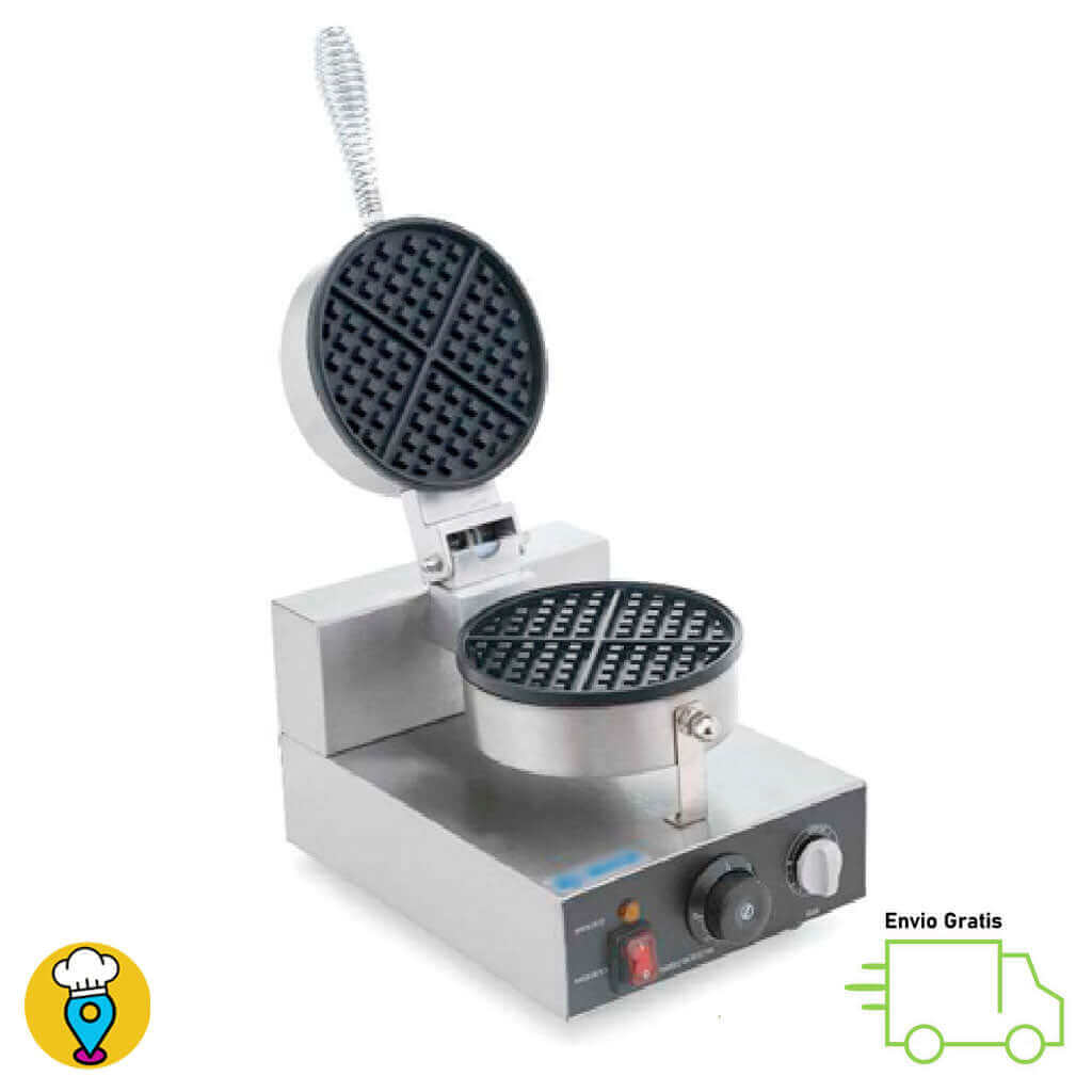 Wafflera tipo Americana MIGSA - UWB-1-Waffleras-MIGSA-ElLugarDelChef.com